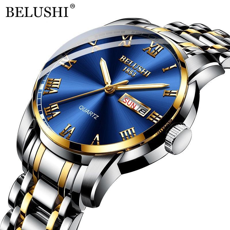 Relógio Masculino BELUSHI Titanium - Super Confortável e Estiloso - Rinove Store